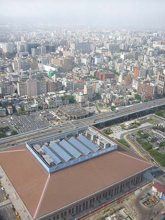 Blick vom Taipeh Tower