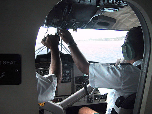 Das Cockpit Foto 