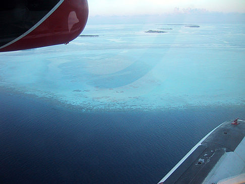 Foto Fotos vom Rückflug