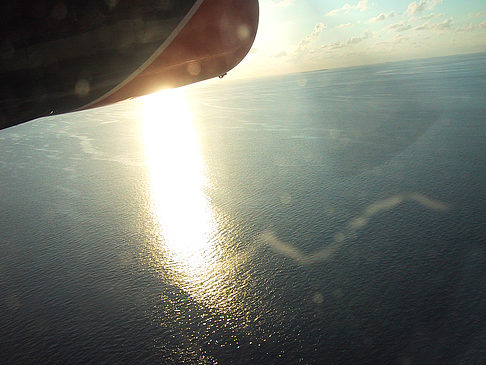 Foto Fotos vom Rückflug