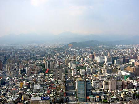 Blick vom Taipeh Tower Foto 