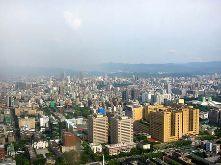 Blick vom Taipeh Tower