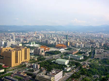 Fotos Blick vom Taipeh Tower