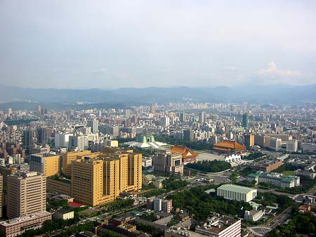 Foto Blick vom Taipeh Tower