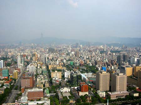 Foto Blick vom Taipeh Tower