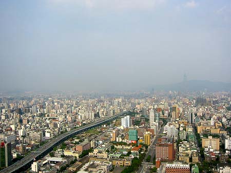 Foto Blick vom Taipeh Tower