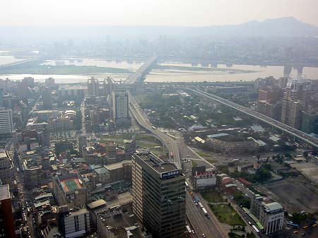 Blick vom Taipeh Tower Foto 