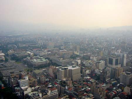 Foto Blick vom Taipeh Tower - Taipeh