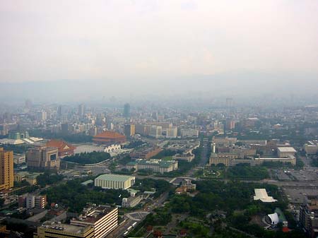 Blick vom Taipeh Tower