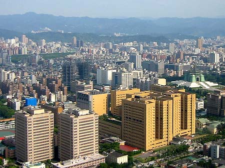 Foto Blick vom Taipeh Tower